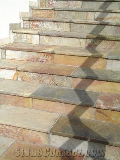 Sakura Quartzite Staircase
