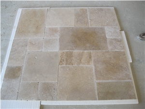 Tumbled Travertine Pattern Set