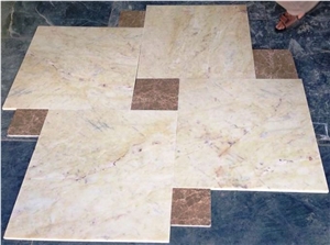 Indian Lime Onyx Marble Slabs & Tiles, India Yellow Onyx