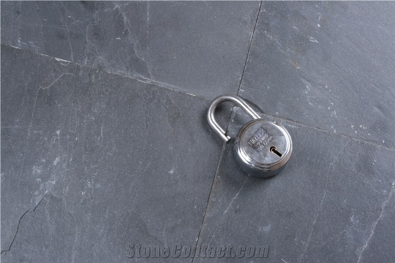 Jak Black Natural Stone Quartzite Slabs & Tiles, India Black Quartzite