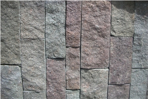 Porfido Rosso Di Meltina Granite Walling