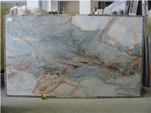 Nacaranda Blue Quartzite Slabs, United States Blue Quartzite