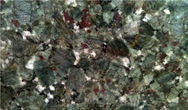 Verde Butterfly Granite Blocks