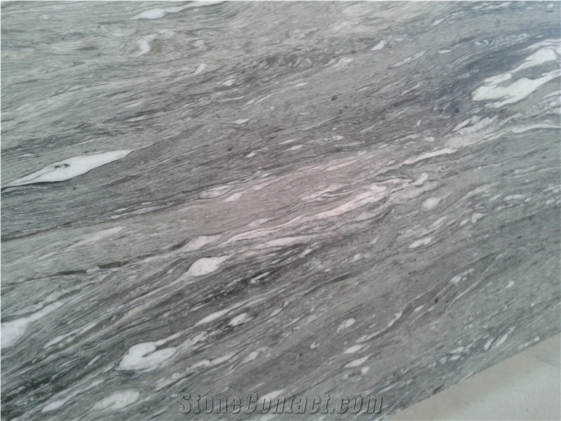 Emerald Stone Quartzite Cross Cut Slabs & Tiles, Green Quartzite Tiles & Slabs, Pietra Di Villeneuve Quartzite