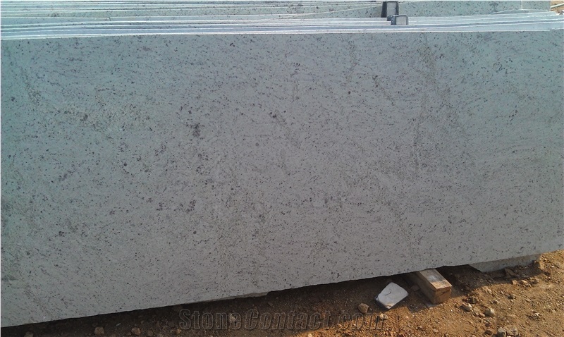 Amba White Granite Slabs, India White Granite Polished Flooring Tiles, Wall Covering Tiles