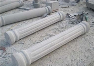 Granite Pillar, G623 Grey Granite Column