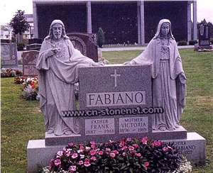 Granite Tombstone &Monument,European Tombstones,White Monument