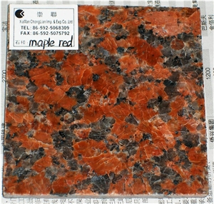 Red Granite,Maple Leaf Red Granite,G562 Granite Slabs & Tiles