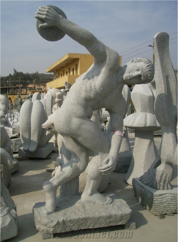 Stone Carving, Marble Sculpture and Marble Statues, Cl-Eg036 Brown Marble Sculptures