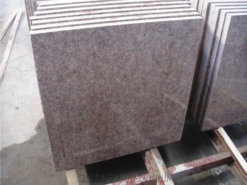 G611 Granite Slabs & Tiles, China Pink ,Almond Mauve Granite