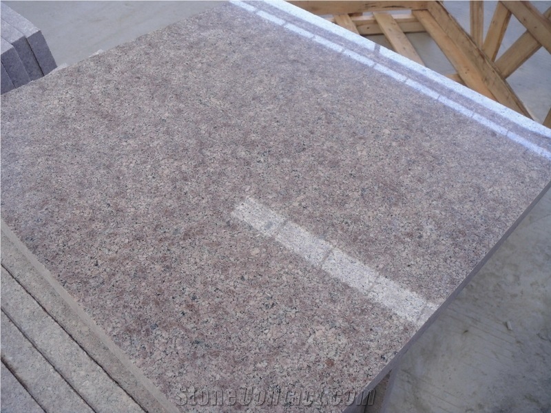 G611 Granite Slabs & Tiles, China Pink ,Almond Mauve Granite
