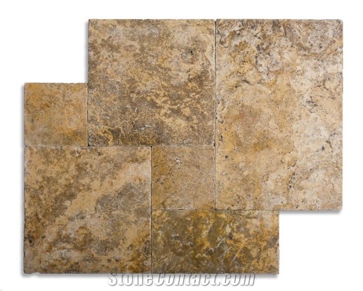 Scabas Travertine French Pattern Paver