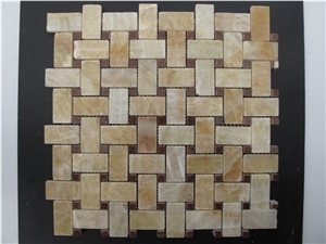 Mosaic in Yellow Onyx