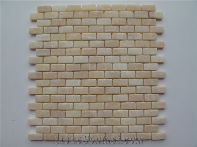 Mosaic in Yellow Onyx