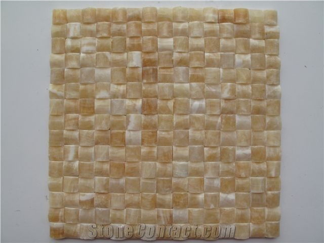 Mosaic in Yellow Onyx