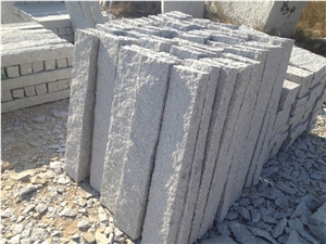Palisades in Grey Granite, Grey Granite Garden Stone