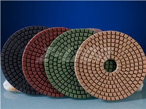 Diamond Wet Flexible Polishing Pads, Abrasive Too