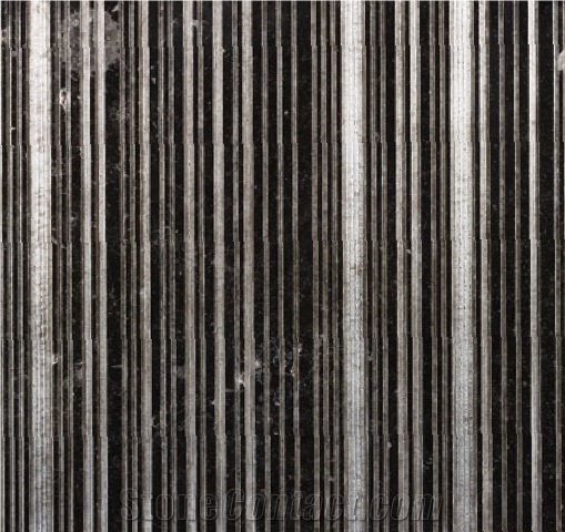 3d Luxury Stone Wall Art Panels, Black Basalt Wall