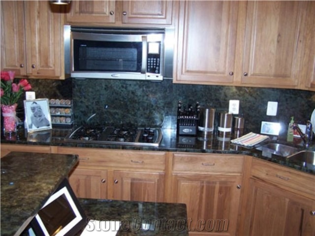 Labradorite Blue Australe Tops, Labradorite Australe Blue Granite Kitchen Countertops