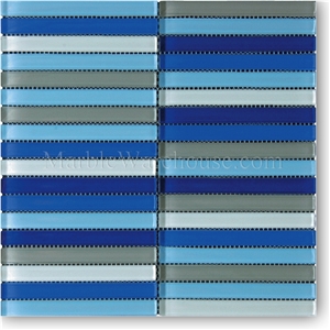 Blend Mediterranean Mirage Glass Mosaic Tile