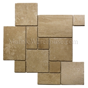 Classic Travertine Mini Pattern Set