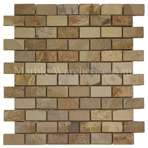 Indian Autumn Slate Mosaic