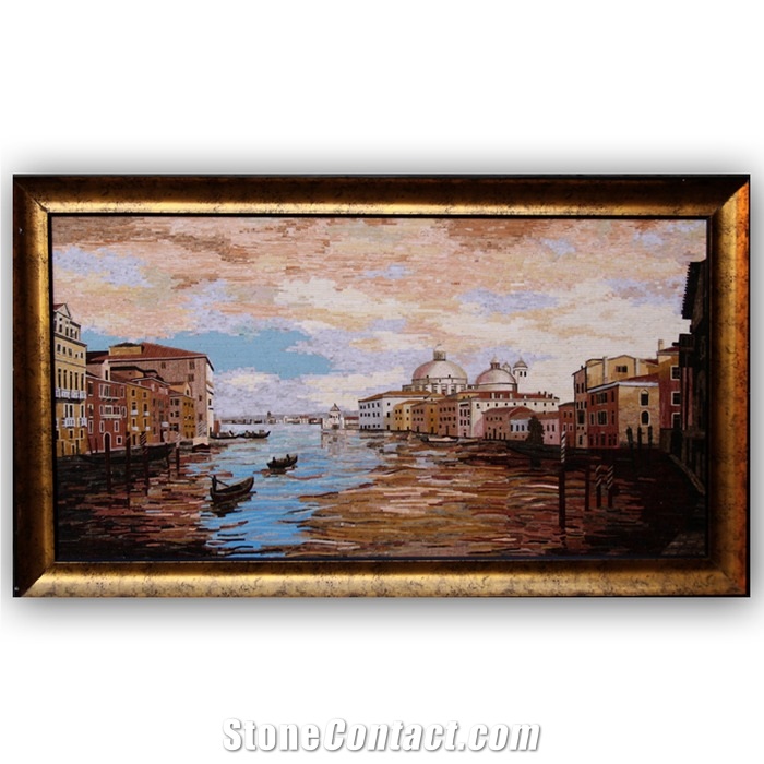 Marble Micro Mosaic Painting Mwp-102