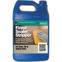 Miracle Sealants Finish Sealer Stripper Water-Base Wax & Floor Finish Remover- Gallon