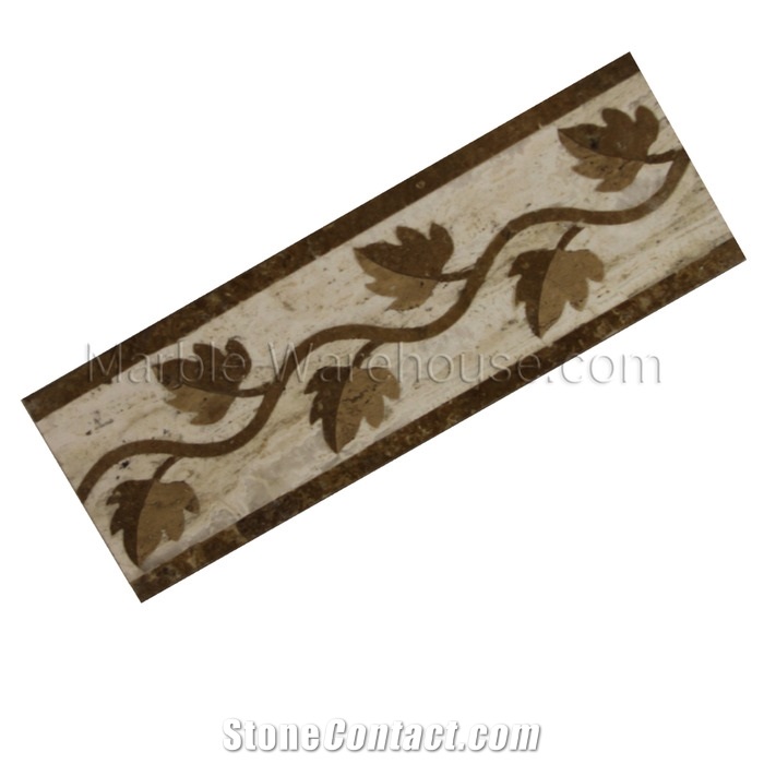 Mwmo 901 Travertine Mosaic Border