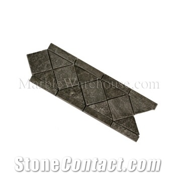 Ostrich Gray Slate Border, Ostrich Grey Slate Border