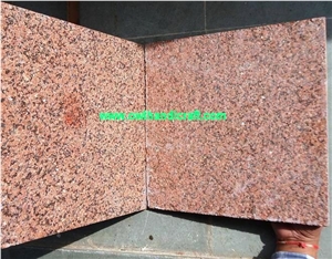 Indian New Red Granite, Ruby Red Granite, Owl Red Granite, Indian New Ruby Red Granite Pavers