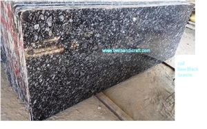 Owl New Black Granite, Black Beauty Granite Slabs & Tiles