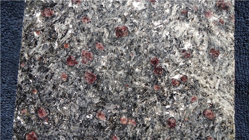 Ruby Galaxy Granite Tiles & Slabs