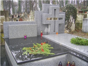 Grey Ukraine Granite Monument