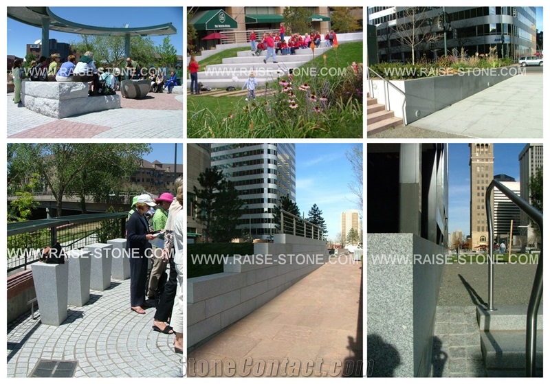 Exterior Materials, Grey Granite Building & Walling