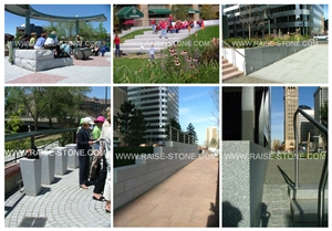 Exterior Materials, Grey Granite Building & Walling