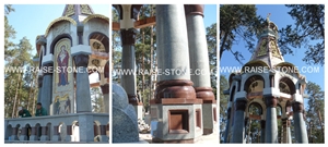 Exterior Materials, Grey Granite Building & Walling