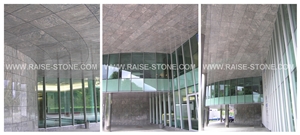 Wall and Ceiling, Grey Granite Wall