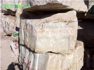 Light Green Onyx Blocks