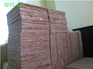 Multi Green Cross Cut Onyx Tiles, Pakistan Green Onyx