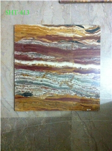 Multi Green Cross Cut Onyx Tiles, Pakistan Green Onyx
