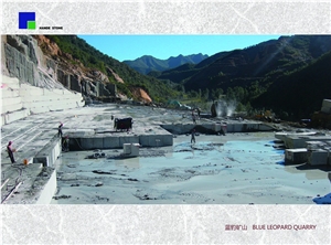 Granite Quarry, China Green Granite Block