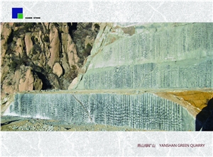 Granite Quarry, China Green Granite Block
