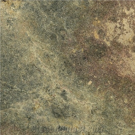 Olive Green and Grey Stone Marble Slabs & Tiles