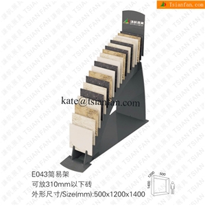 E043 Wall Tiles Floor Waterfall Display Stand E043 Wall Tiles Floor Waterfall Display Stand