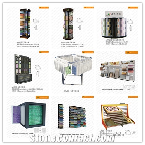 Mm005 Glass Stone Mosaic Wall Tile Display Rack