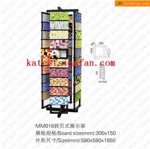 Mm016 Rotating Display Racks 2 Inch Mosaic Tile