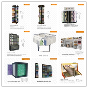 Mm016 Rotating Display Racks 2 Inch Mosaic Tile