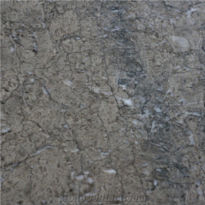 Mondragone Grigio Scogliera Marble Block, Italy Grey Marble