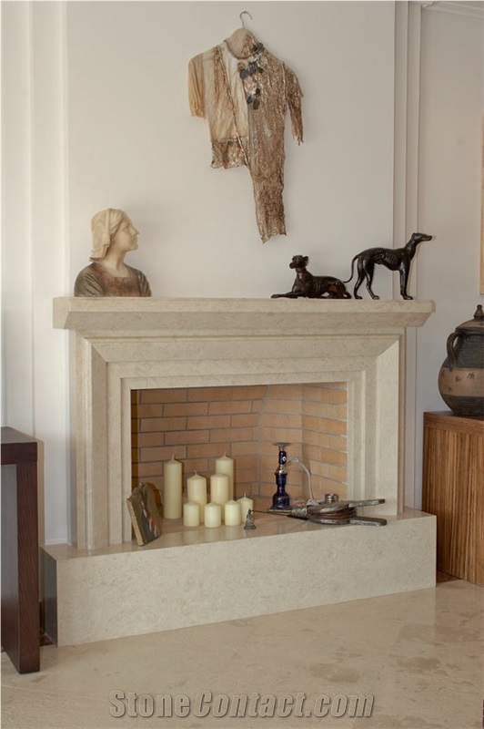 Beige Limestone , Limestone Beige, Beige Limestone, Beige Limestone Bulgaria, Vratza Beige Limestone Fireplace, Vratza Beige Limestone Fireplaces